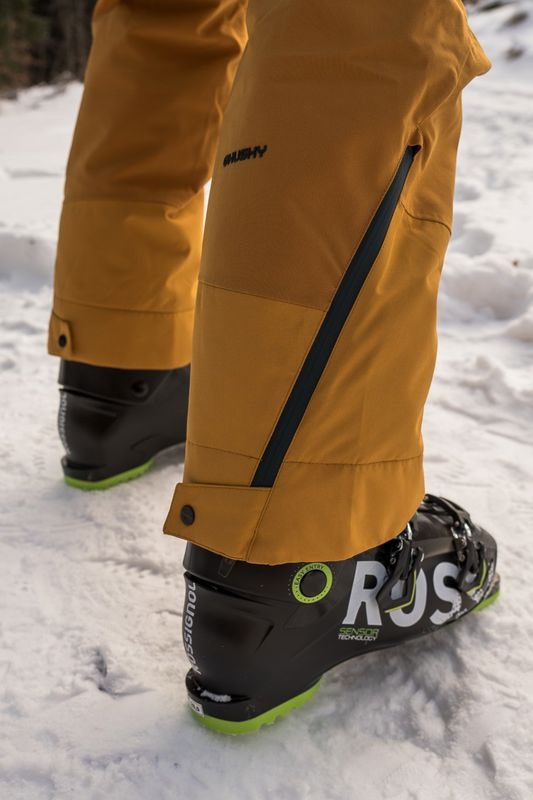 Husky Mitaly M L, mustard Pánské lyžařské kalhoty (obrázek 9)