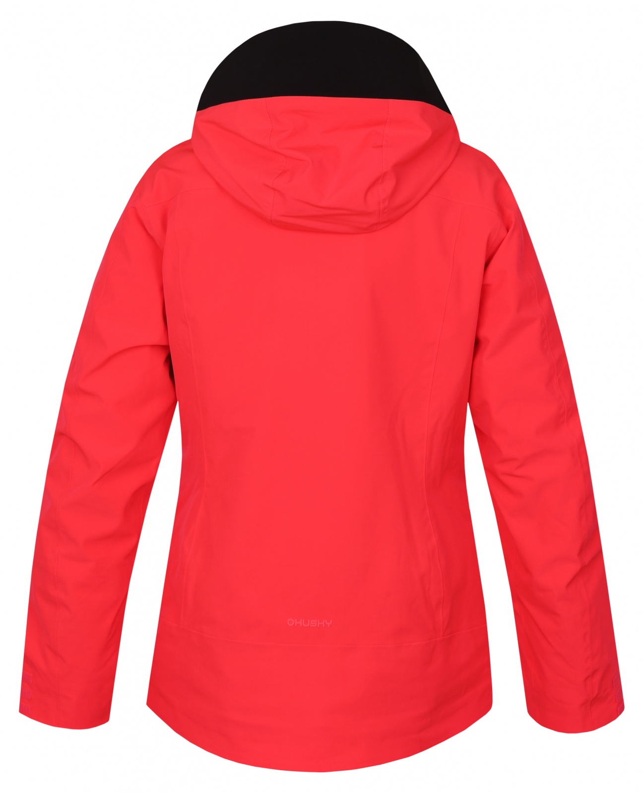 Husky Montry L M, neonově růžová Dámská lyžařská bunda