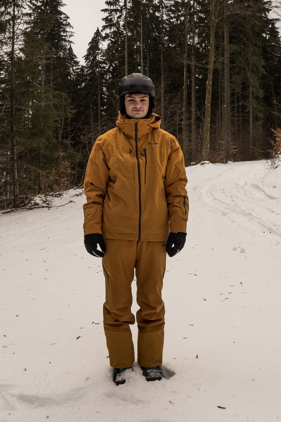 Husky Montry M M, mustard Pánská lyžařská bunda (obrázek 4)