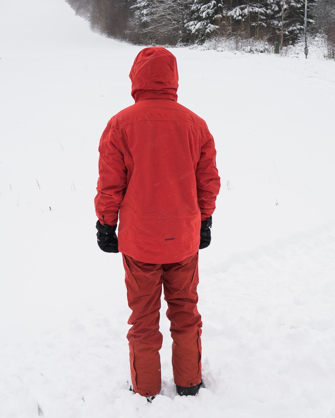 Husky Montry M M, red Pánská lyžařská bunda (obrázek 7)