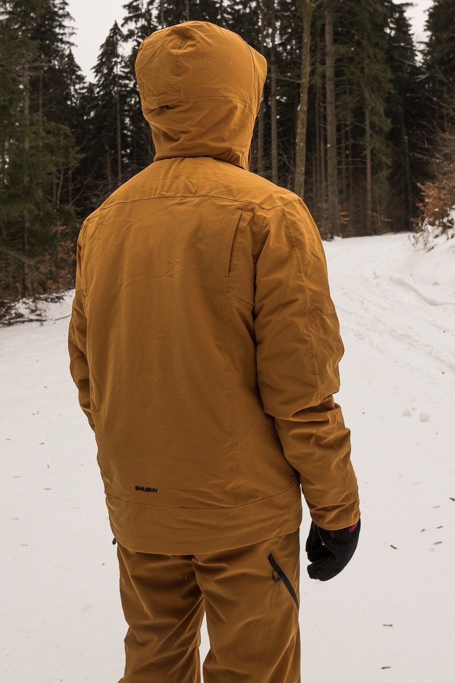 Husky Montry M M, mustard Pánská lyžařská bunda (obrázek 6)