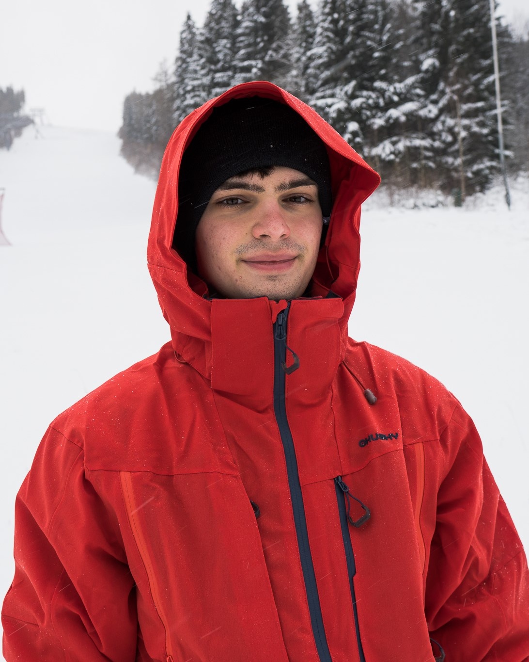 Husky Montry M M, red Pánská lyžařská bunda (obrázek 5)