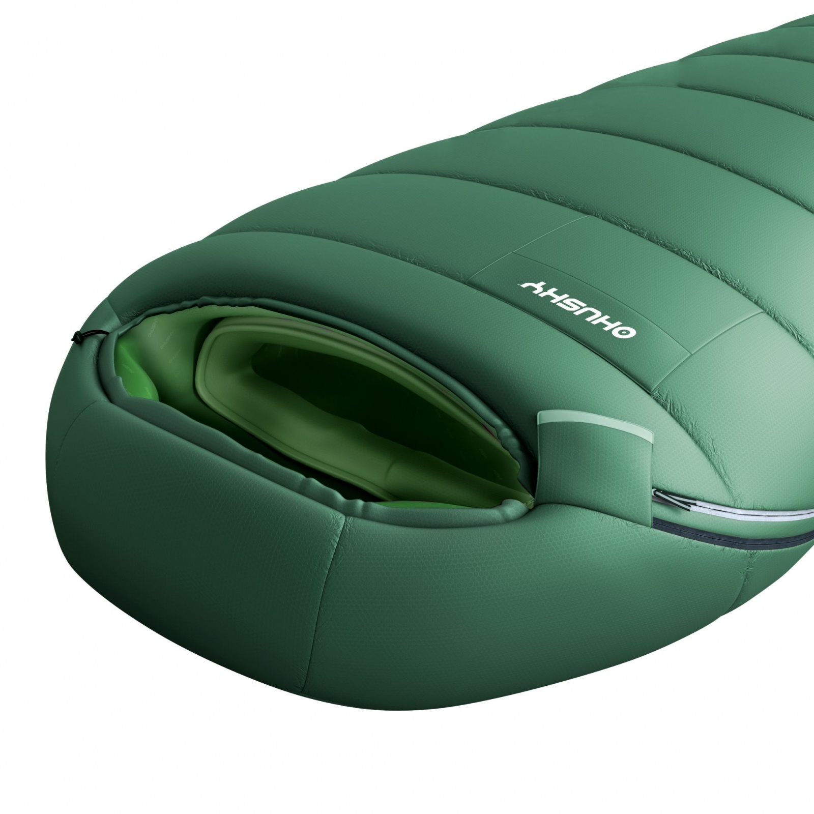 Husky Monti -11°C green Syntetický třísezónní rozšiřitelný spacák (obrázek 3)