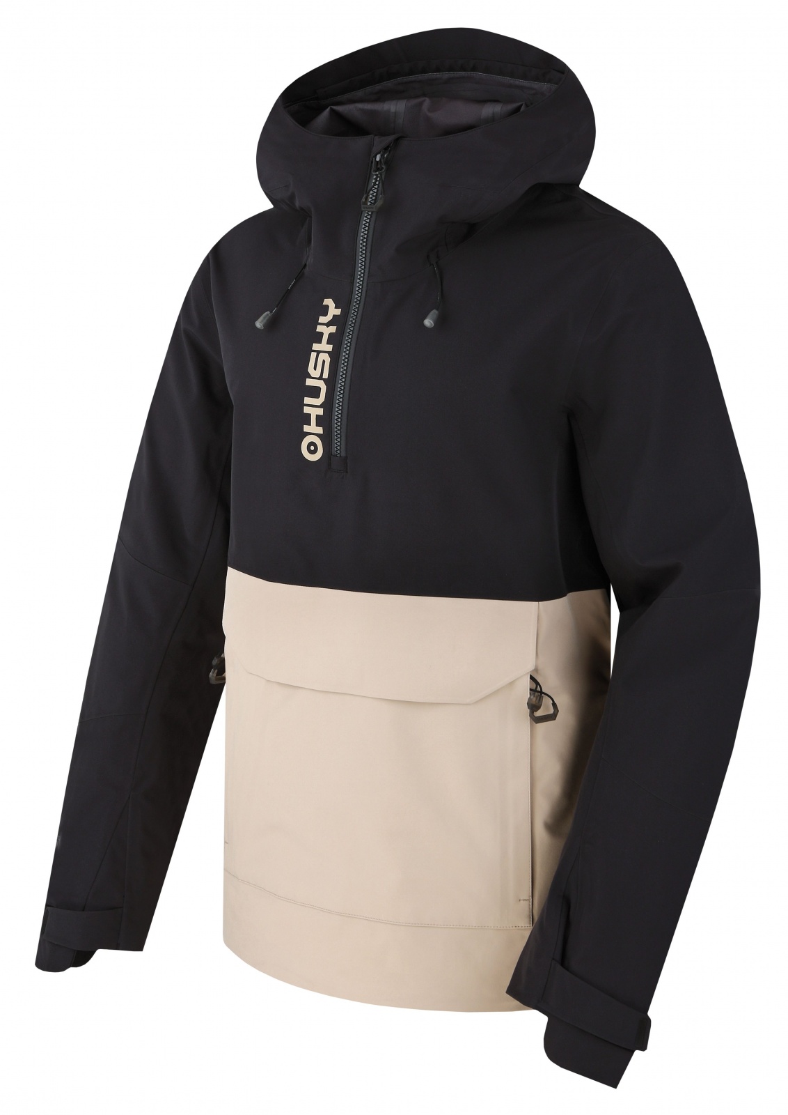 Husky Nabbi M XXL, black/beige Pánská outdoor bunda