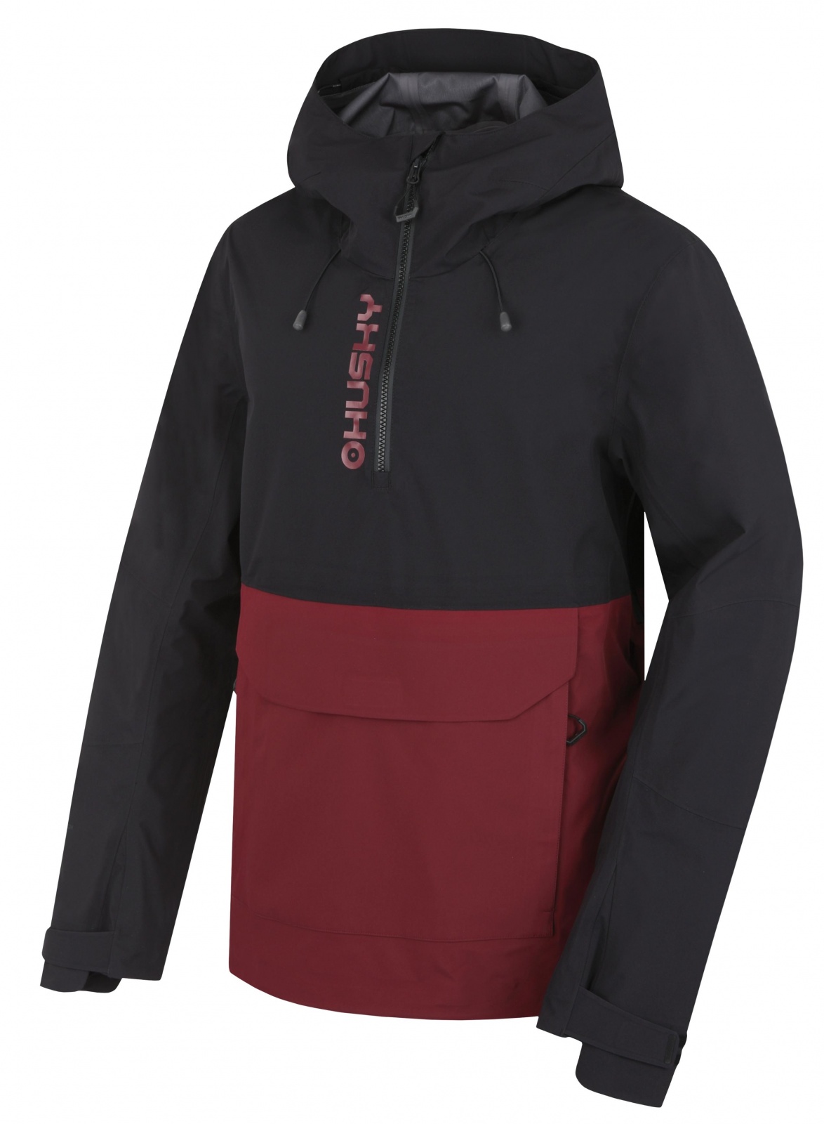 Husky Nabbi M XXL, black/bordo Pánská outdoor bunda