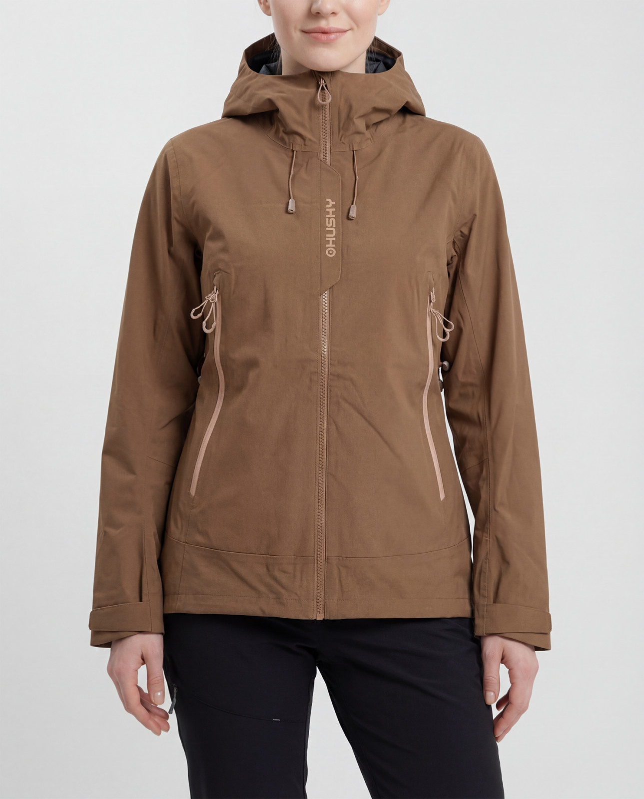 Husky Nakama L S, beige Dámská outdoor bunda