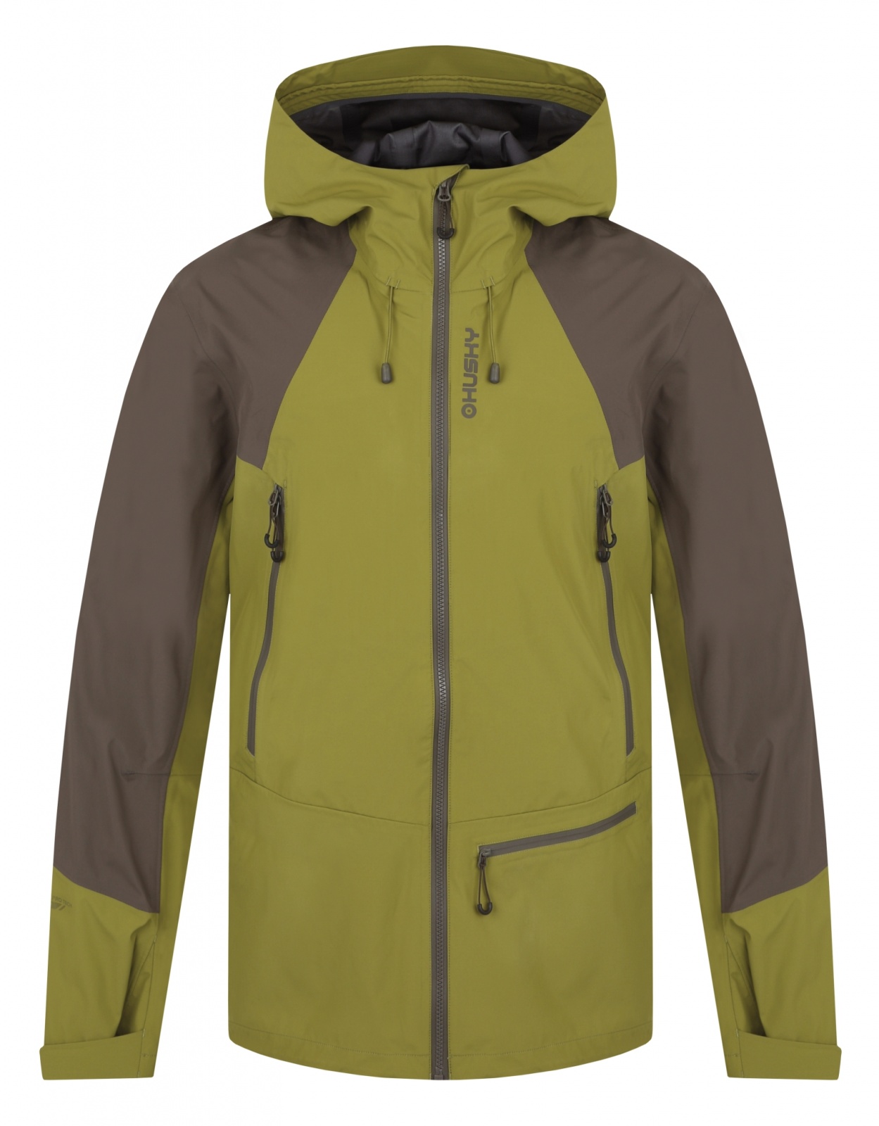 Husky Nanola M S, beige/grey Pánská hardshell bunda (obrázek 6)