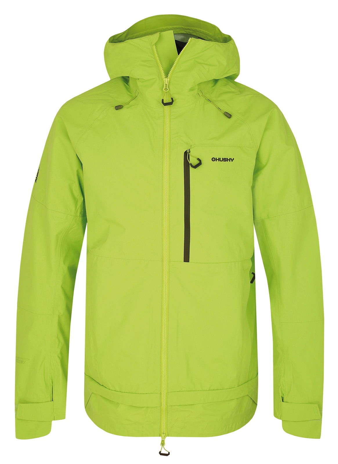 Husky Nanook M M, jas. zelená Pánská hardshell bunda (obrázek 3)
