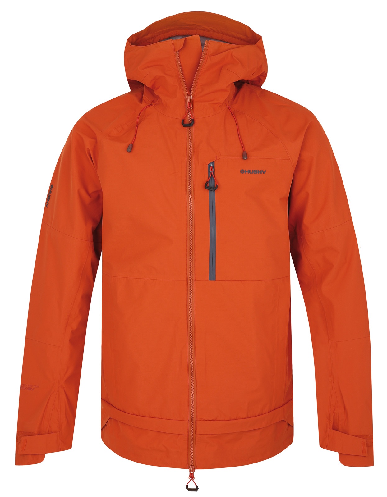 Husky Nanook M M, cihlová Pánská hardshell bunda (obrázek 3)