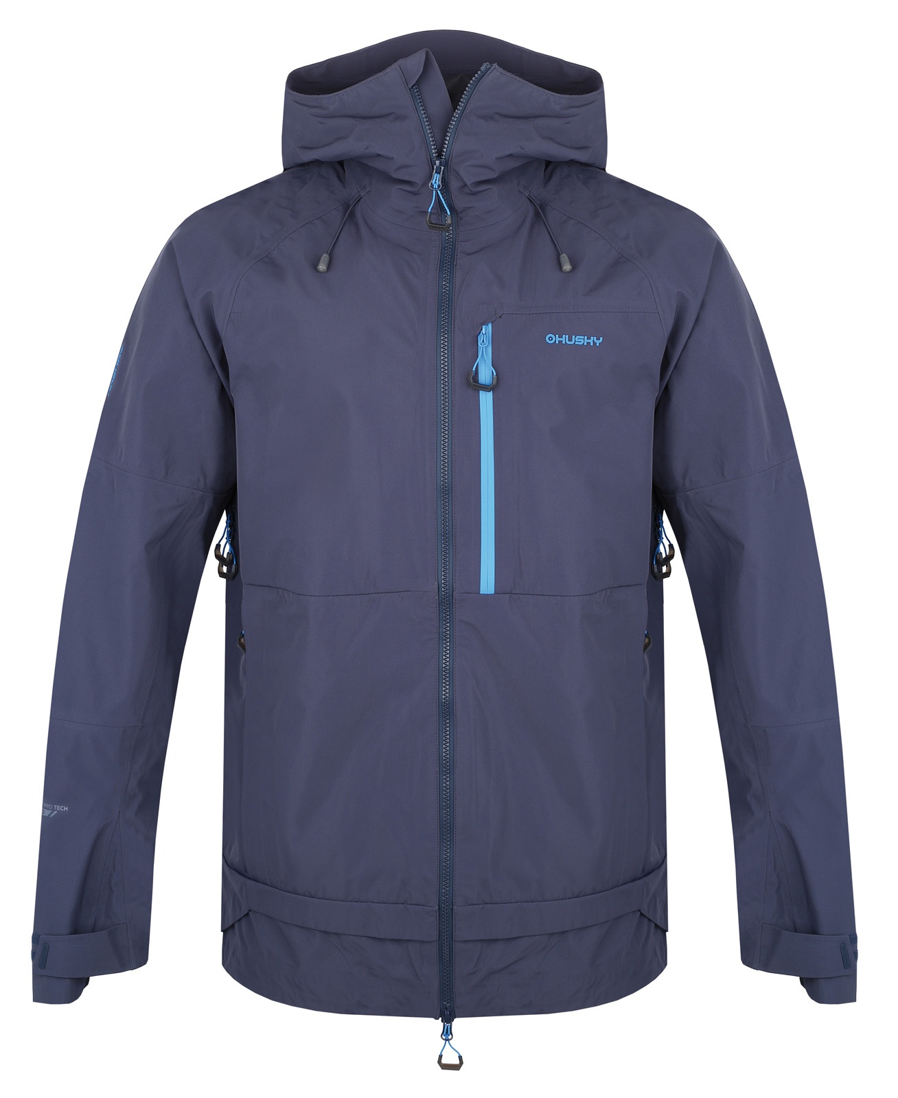 Husky Nanook M XL, tm. modrá Pánská hardshell bunda (obrázek 3)