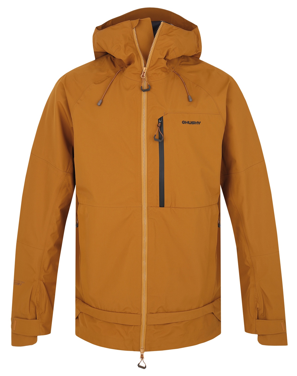 Husky Nanook M S, tm. hořčicová Pánská hardshell bunda (obrázek 3)