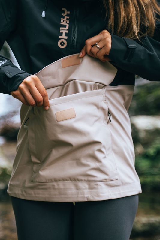 Husky Nabbi L M, black/beige Dámská outdoor bunda (obrázek 10)