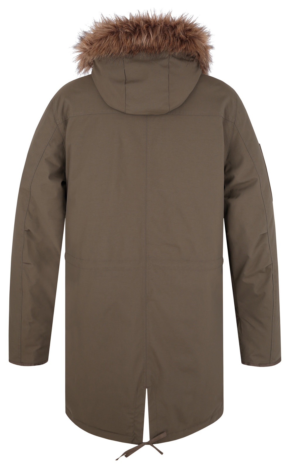 Husky Nelidas M L, deep khaki Pánský zimní kabát