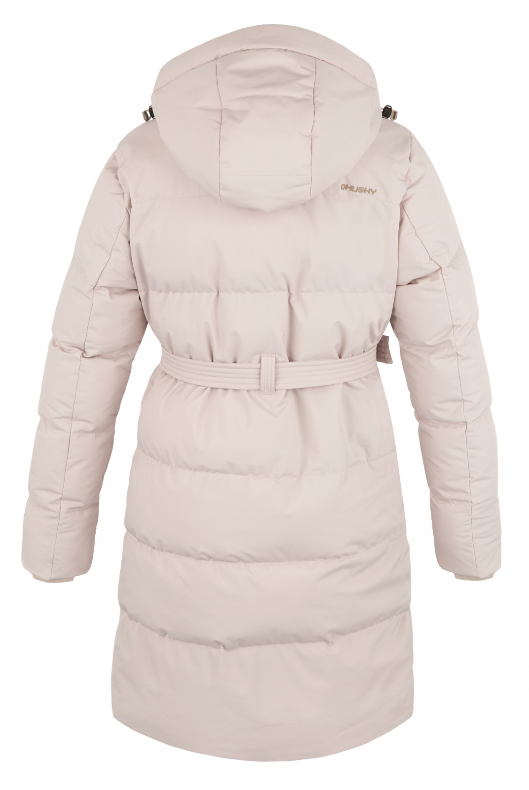 Husky Nerine L S, beige Dámský hardshellový plněný kabát