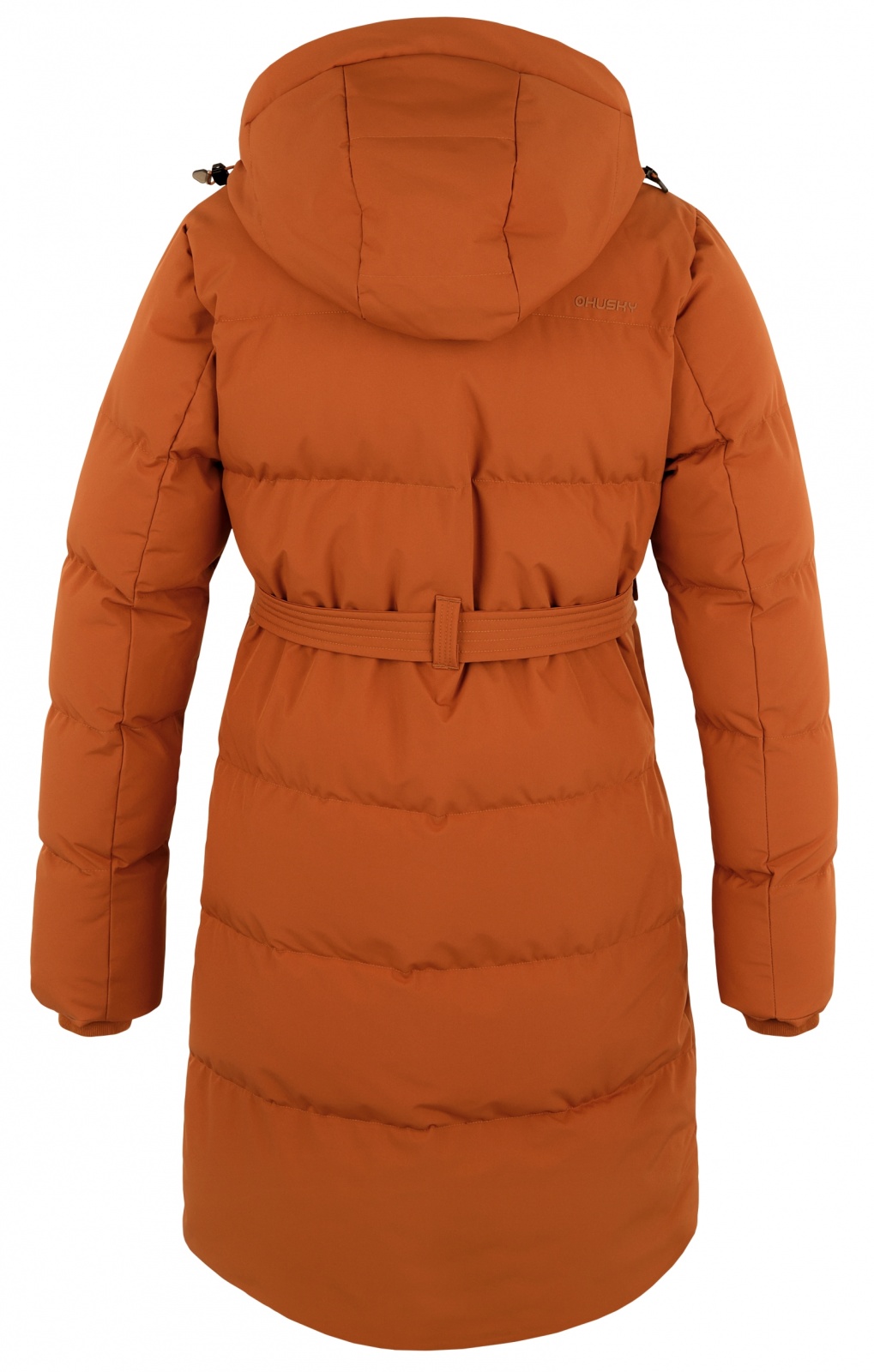 Husky Nerine L M, brown Dámský hardshellový plněný kabát