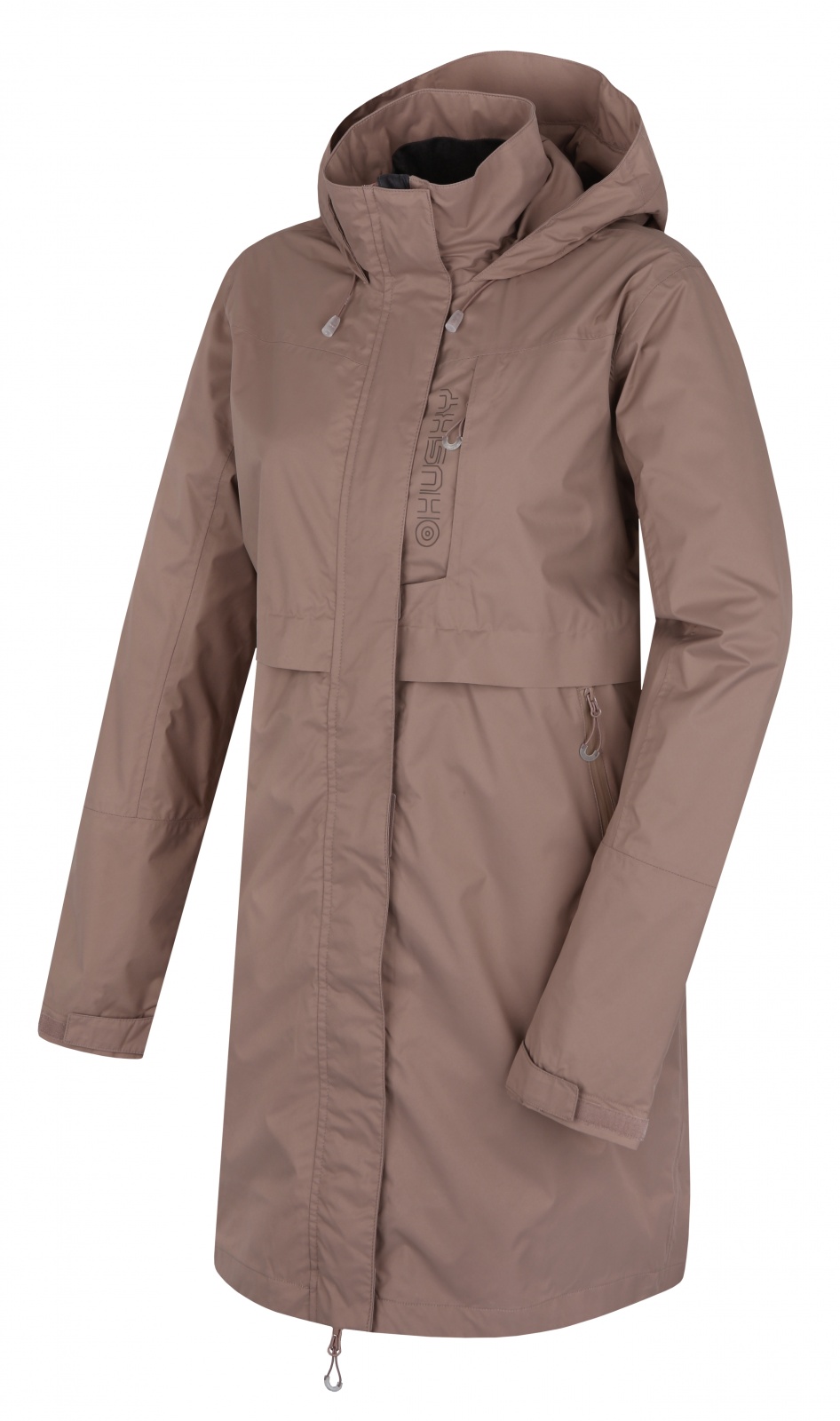 Husky Nestia L L, beige Dámský hardshell kabát