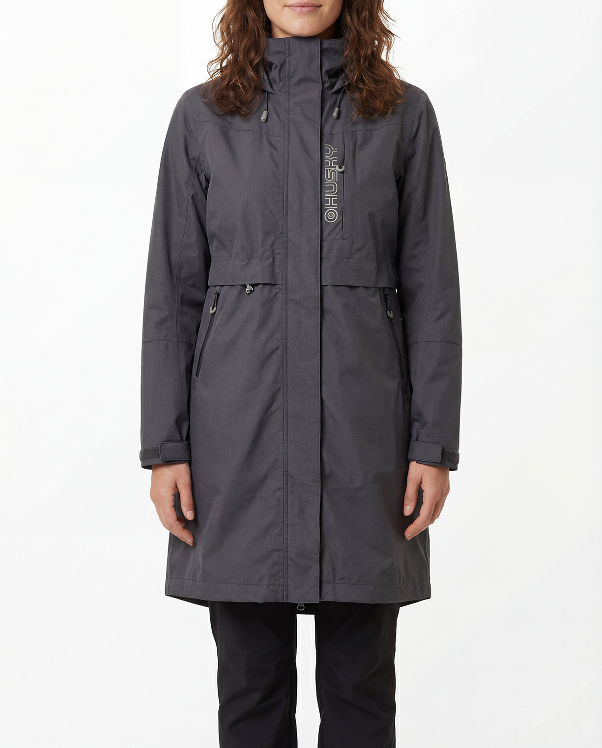 Husky Nestia L S, black Dámský hardshell kabát