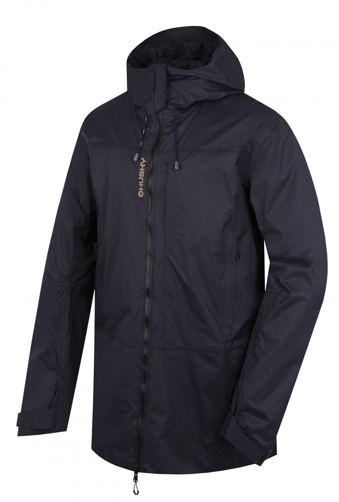 Husky Nestia M XXL, black Pánský hardshell kabát