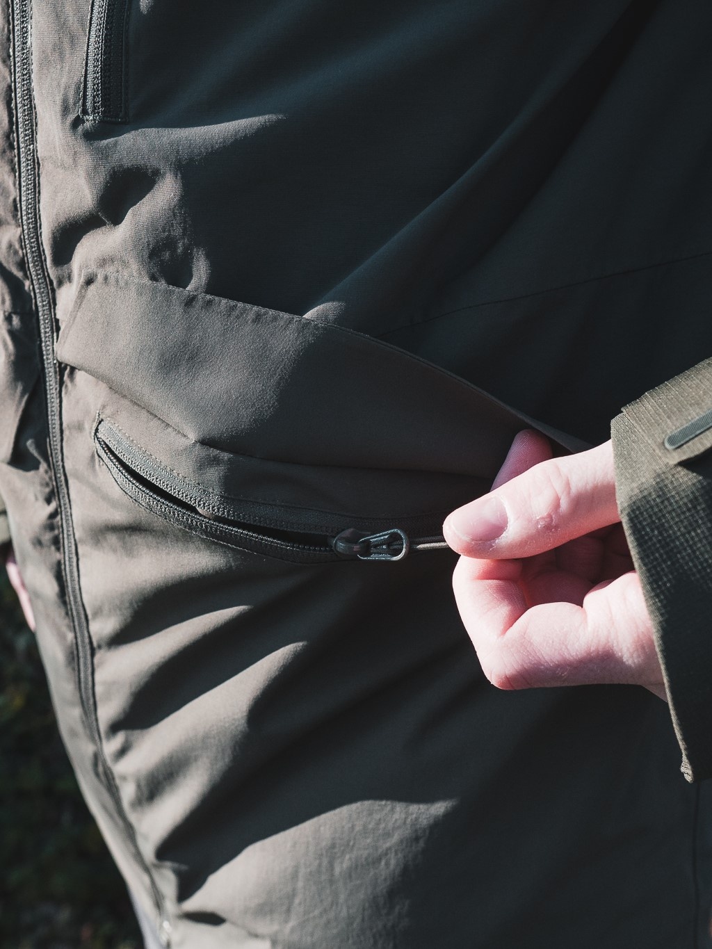 Husky Nebet M S, dark khaki Pánská plněná zimní bunda (obrázek 10)