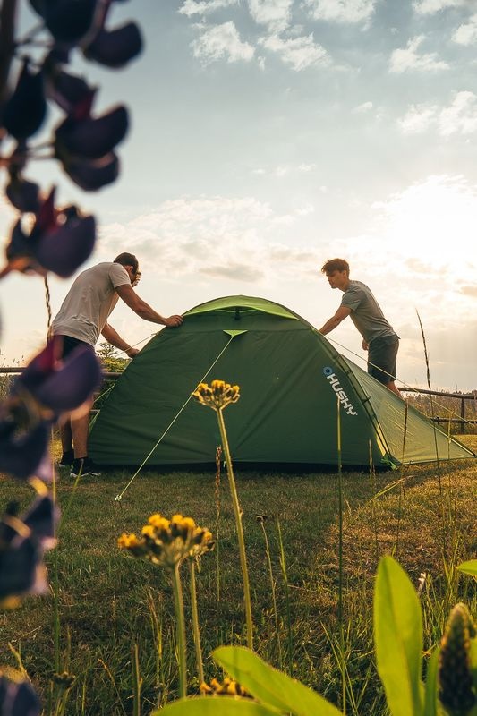 Husky Bizam 2 Plus zelená Turistický stan pro 2 osoby (obrázek 10)
