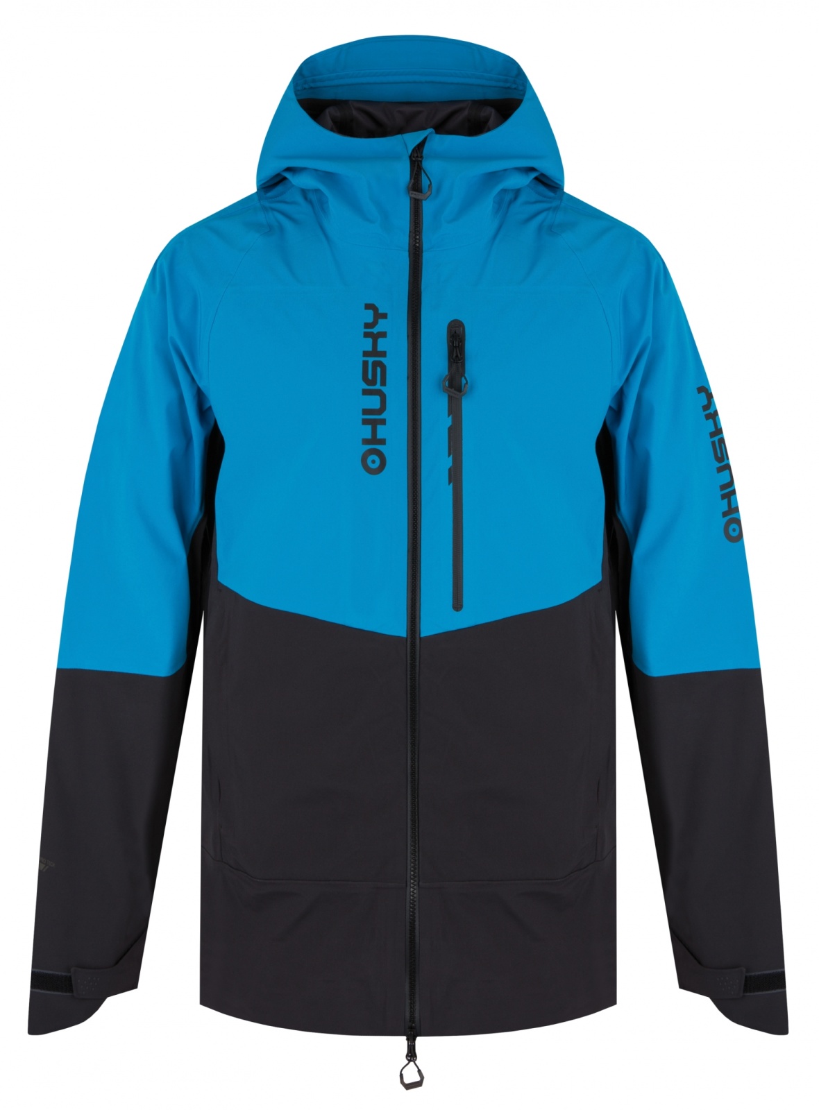 Husky Nicco M S, red/turquoise Pánská hardshell bunda (obrázek 10)