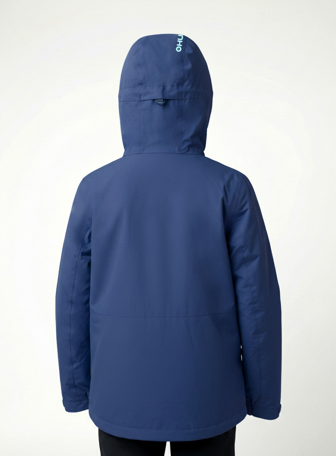 Husky Neoni K 128, dark blue Dětská hardshell bunda