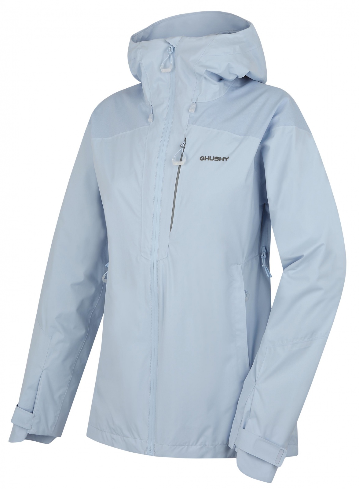 Husky Nicker L L, light blue Dámská hardshell bunda