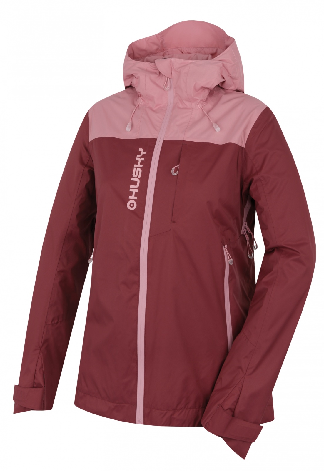 Husky Nickin L L, pink Dámská hardshell bunda
