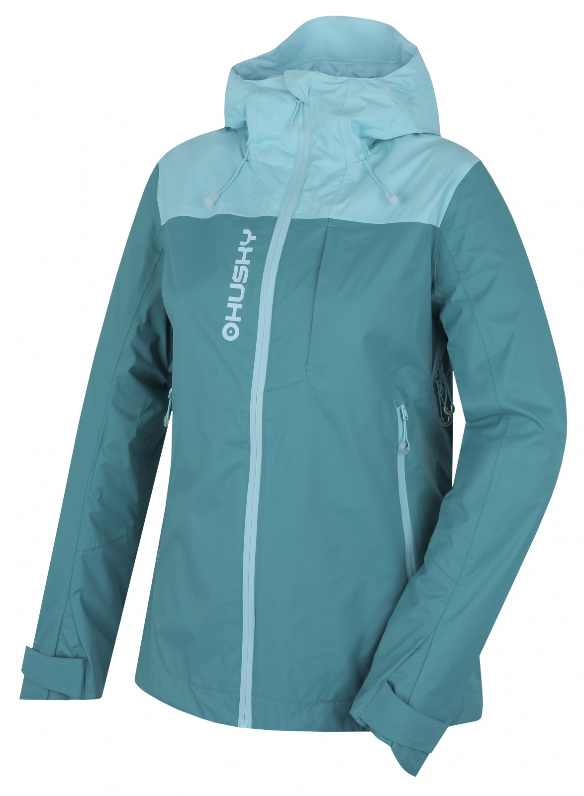 Husky Nickin L S, turquoise Dámská hardshell bunda