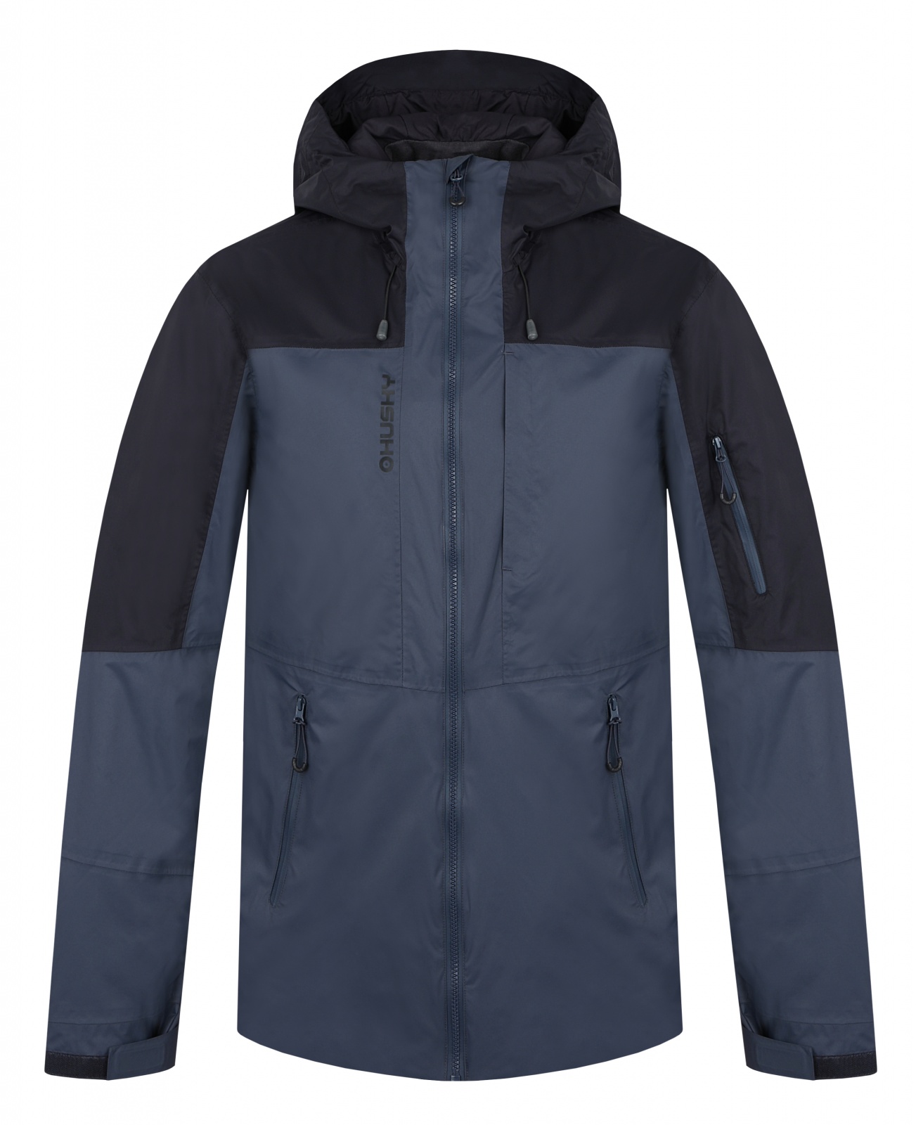 Husky Nickin M M, black/mustard Pánská hardshell bunda (obrázek 6)