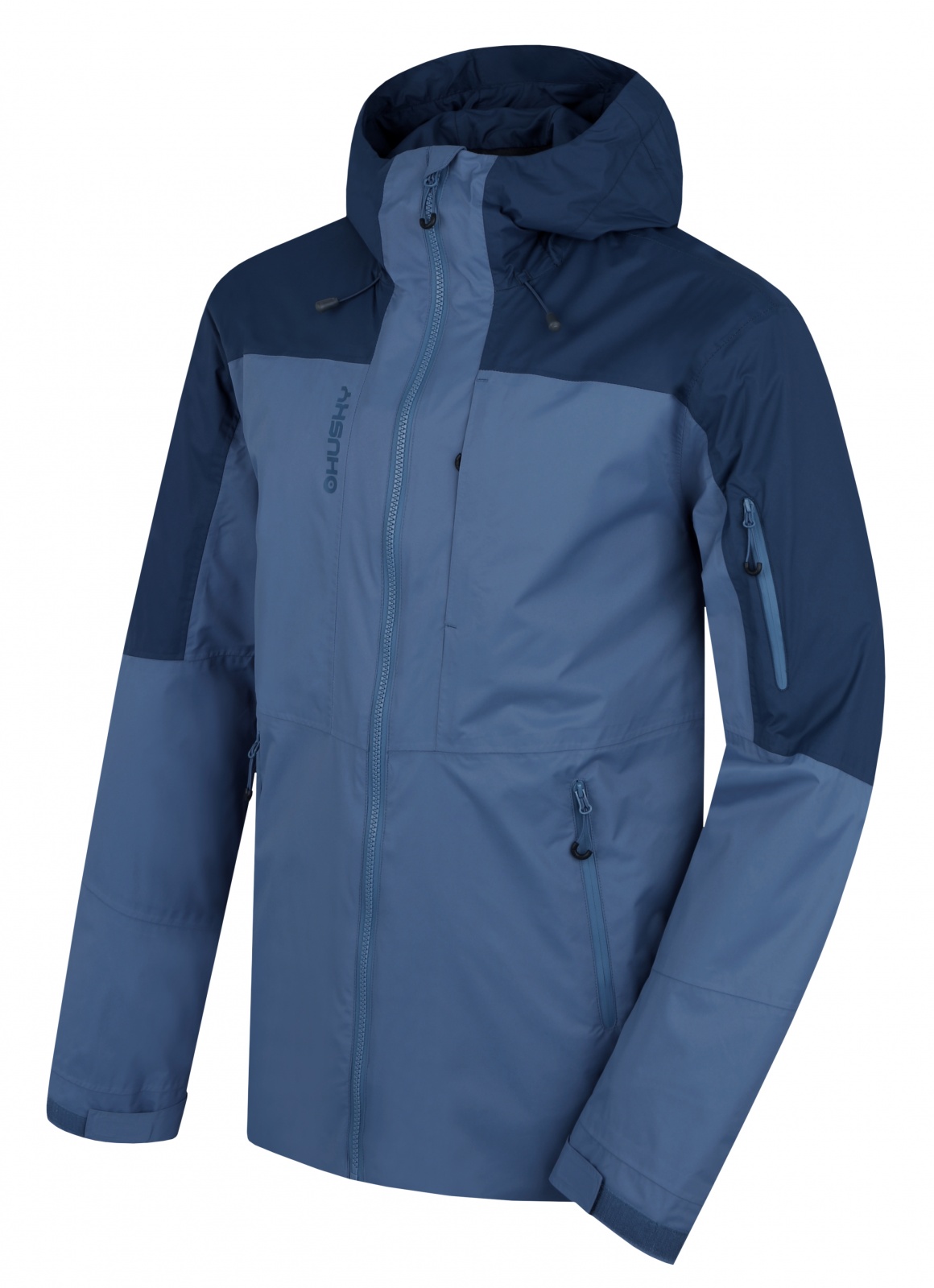 Husky Nickin M M, blue Pánská hardshell bunda