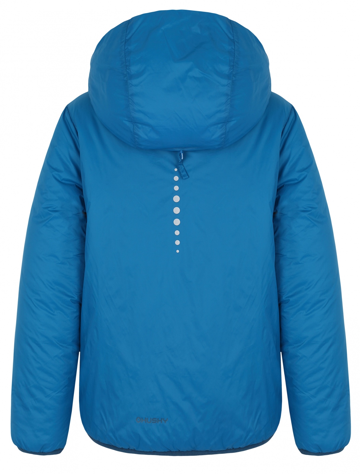 Husky Nix K 146, blue Dětská plněná ultralehká bunda