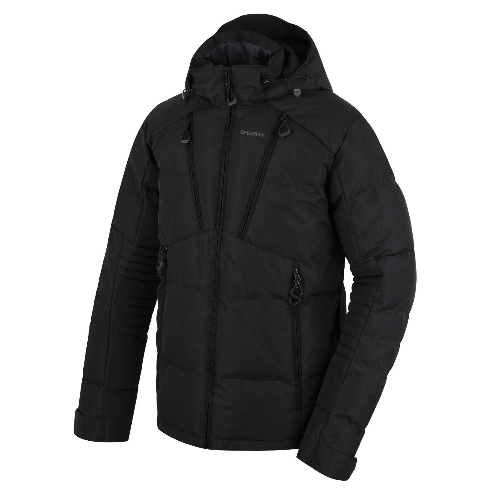 Levně Husky Norel M XL, black Pánská plněná zimní bunda