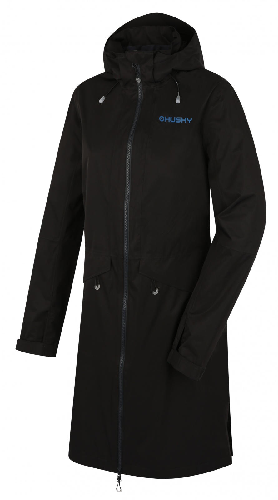 Husky Nua L XXL, black Dámský hardshell kabát