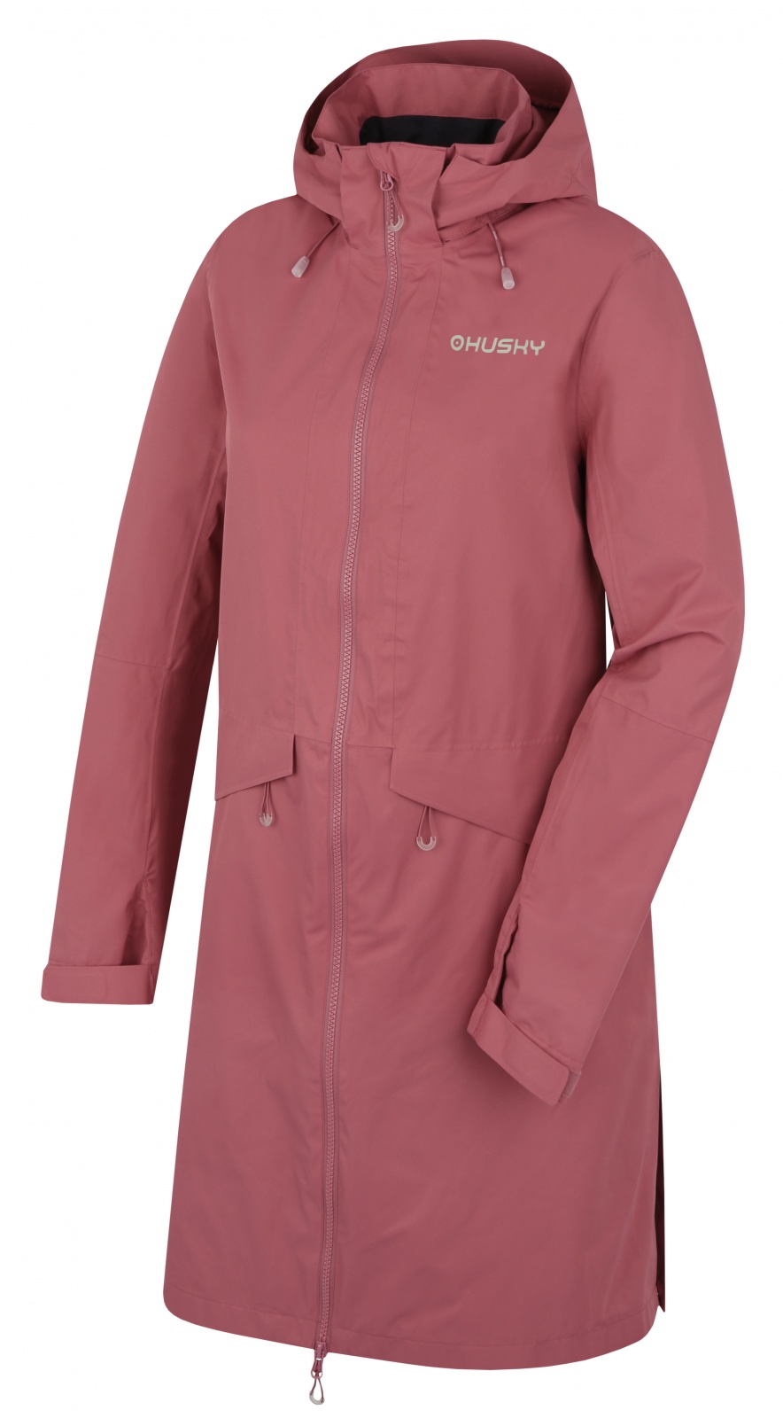 Husky Nua L XL, faded pink Dámský hardshell kabát