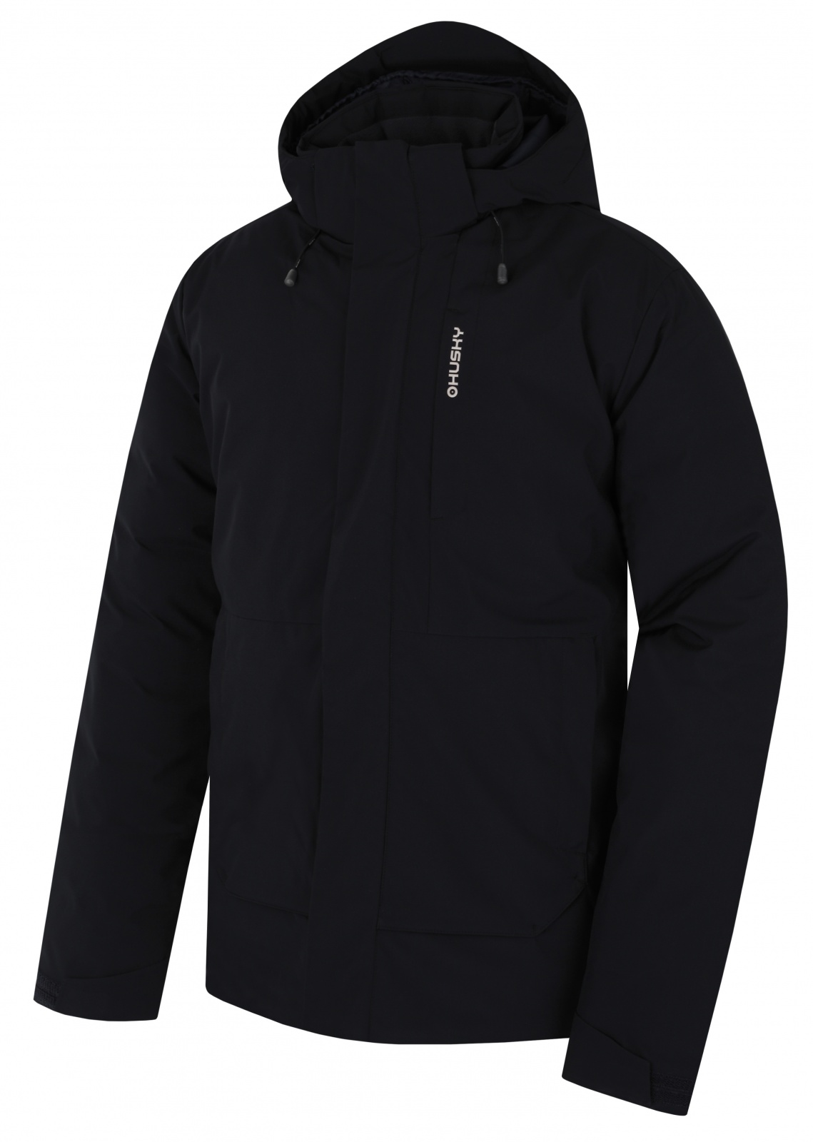 Husky Nurme M L, black Pánská hardshellová plněná bunda