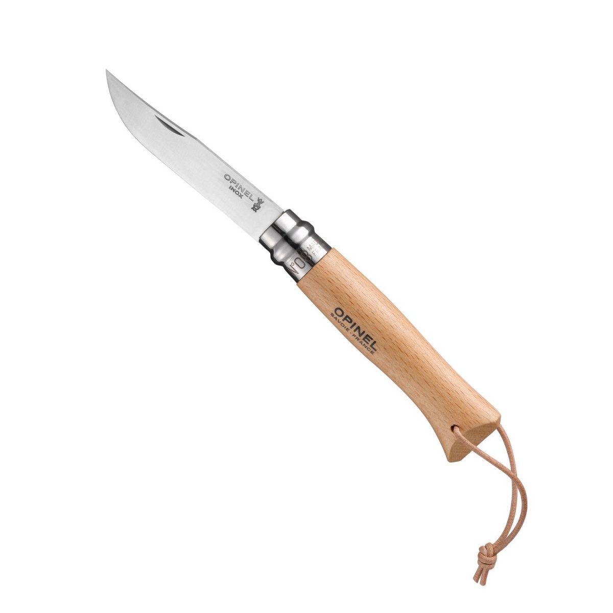 Opinel VR N°08 Inox trekking natural out buk Zavírací nůž