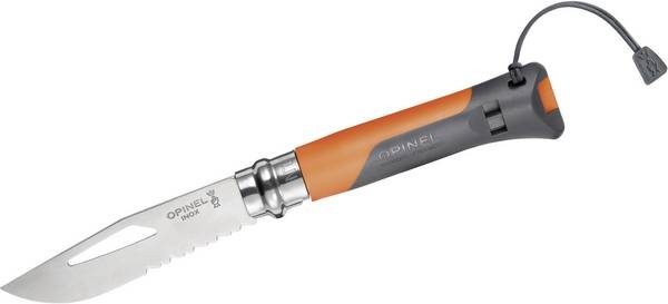 Opinel VR N°08 Outdoor oranžová Zavírací nůž