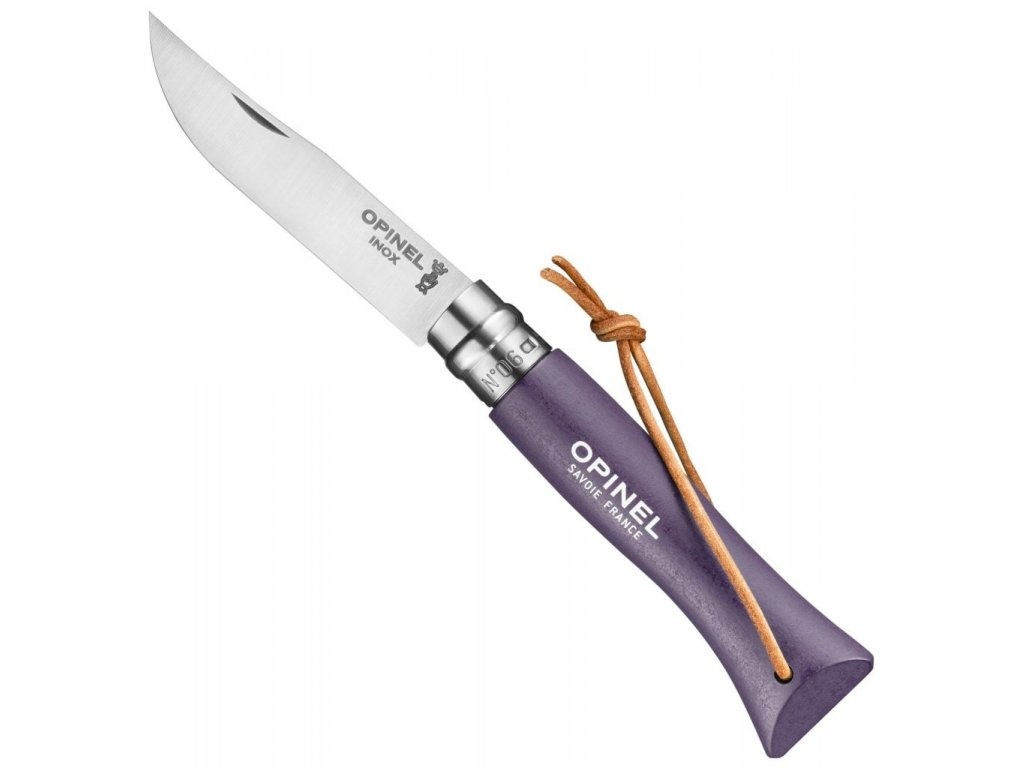 Opinel VRI N°06 Trekking šedofialová Zavírací nůž