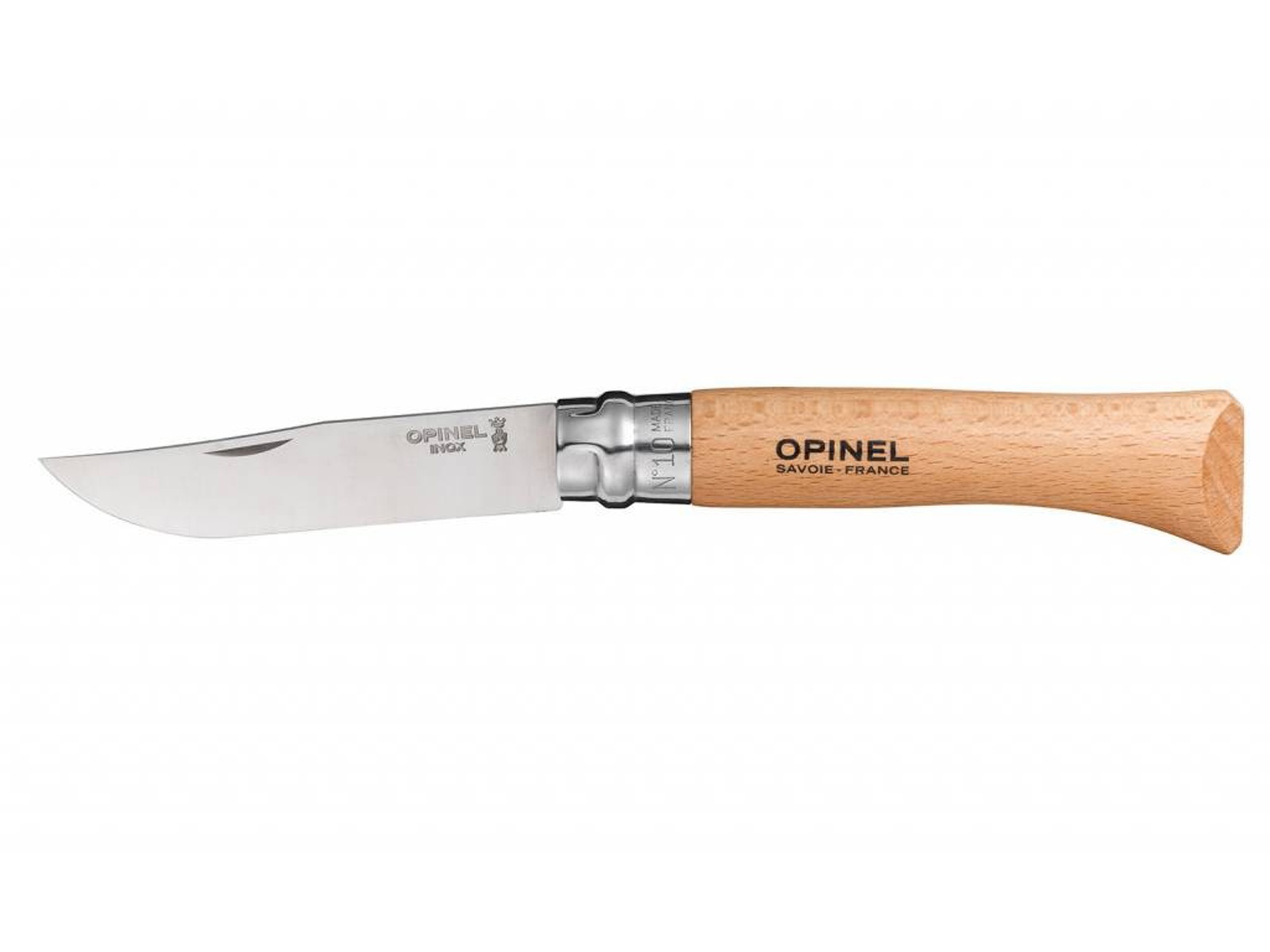 Levně Opinel VRI N°10 Inox buk Zavírací nůž