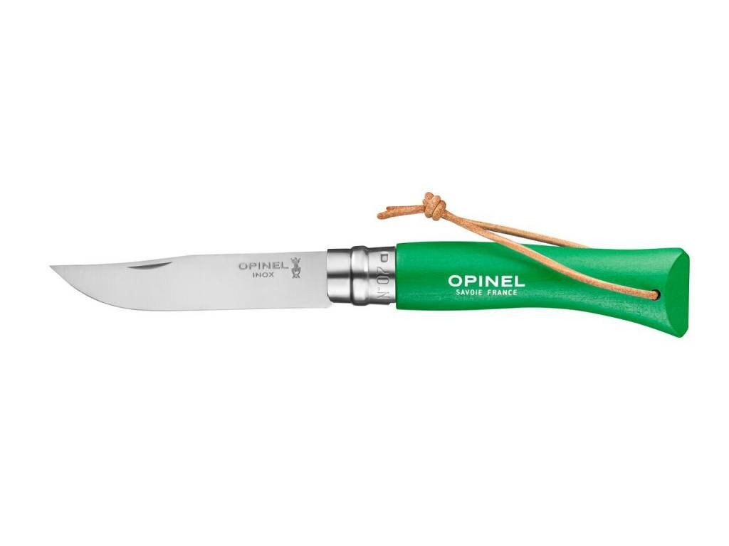 Levně Opinel VRI N°07 Trekking zelená Zavírací nůž