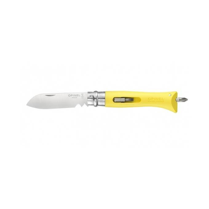 Levně Opinel N°09 DIY žlutá Zavírací nůž
