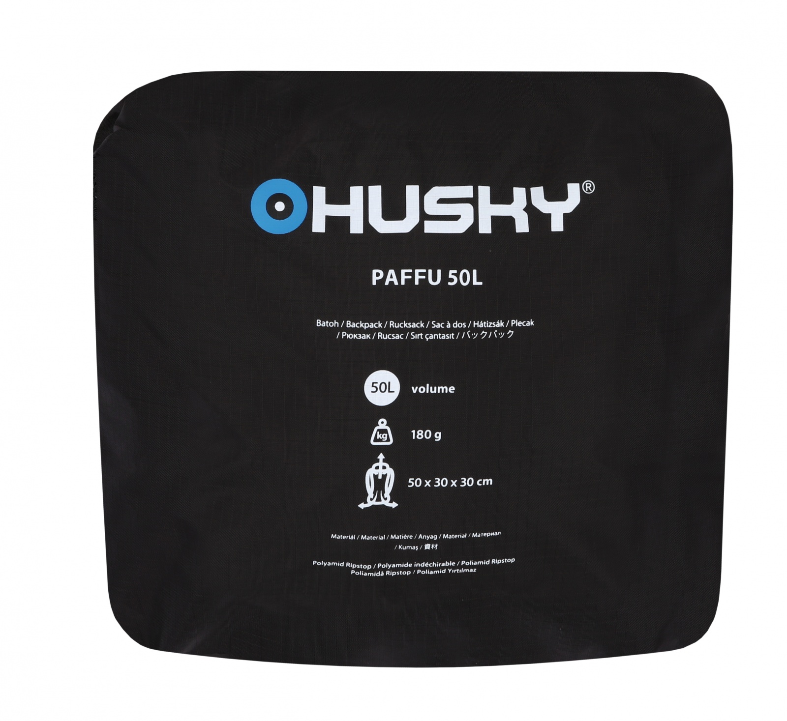 Husky Paffu 50l black Taška (obrázek 3)