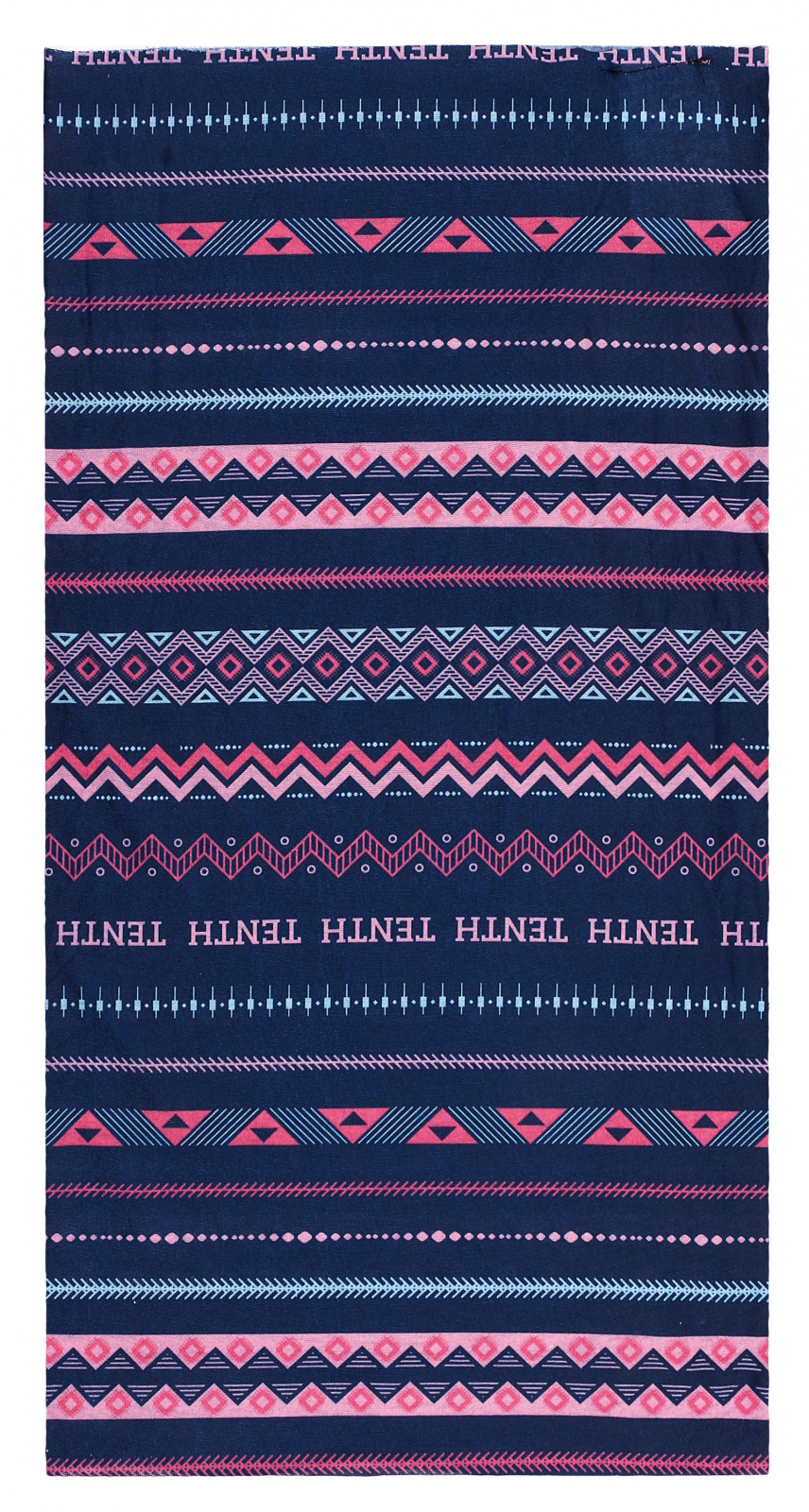 Levně Husky Printemp UNI, pink triangle stripes multifunkční šátek
