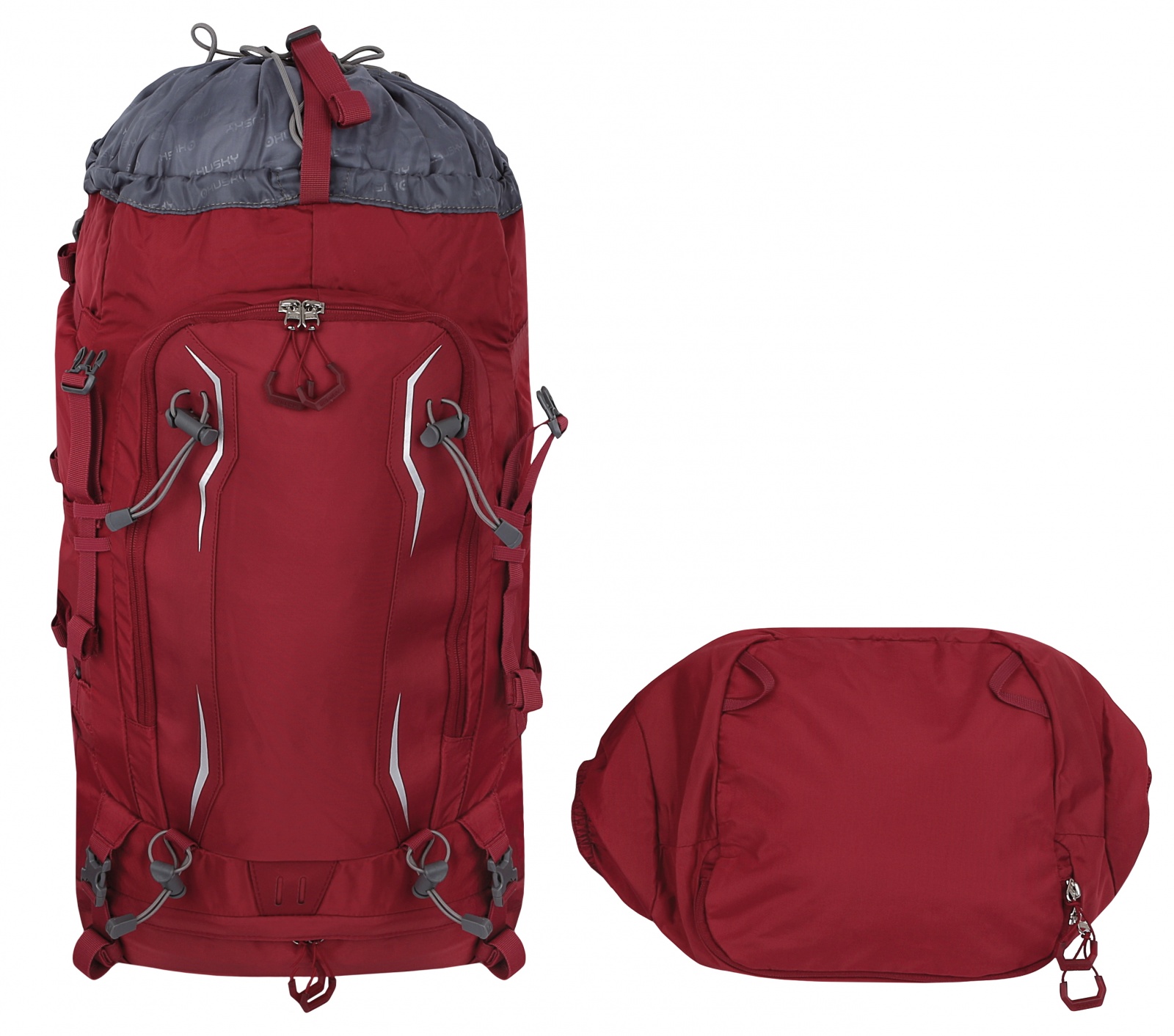 Husky Ranis 70l bordo Batoh Expediční (obrázek 4)