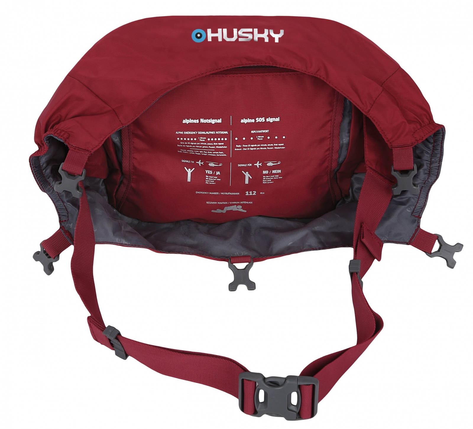 Husky Ranis 70l bordo Batoh Expediční (obrázek 5)