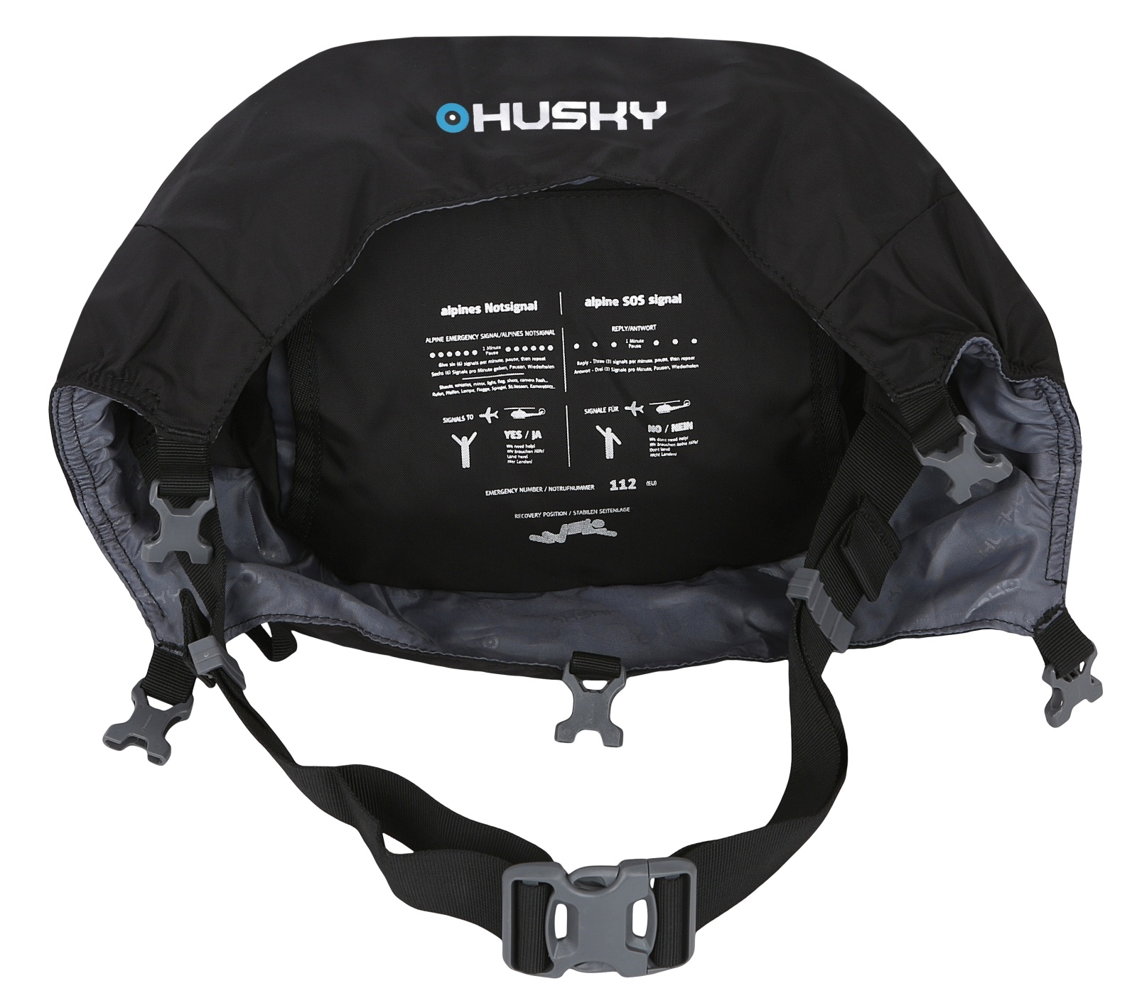 Husky Rony 50l black Batoh Expedice (obrázek 5)