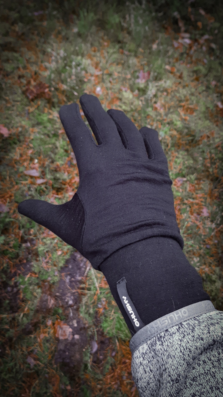 Husky Merglov M, černá Unisex merino rukavice (obrázek 9)