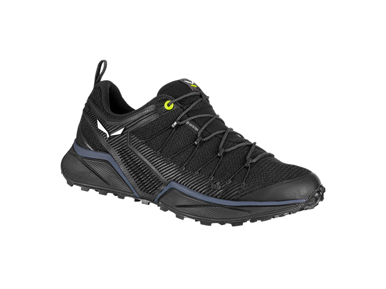 Levně Salewa Dropline GTX EU 42, Black Out/Fluo Yellow Pánské boty