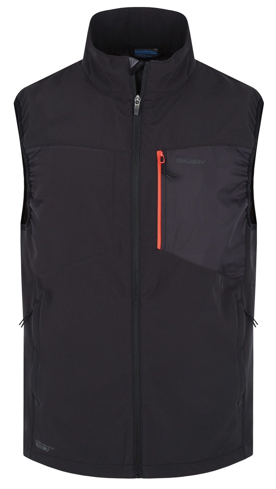 Husky Salien M M, černá Pánská softshell vesta (obrázek 3)